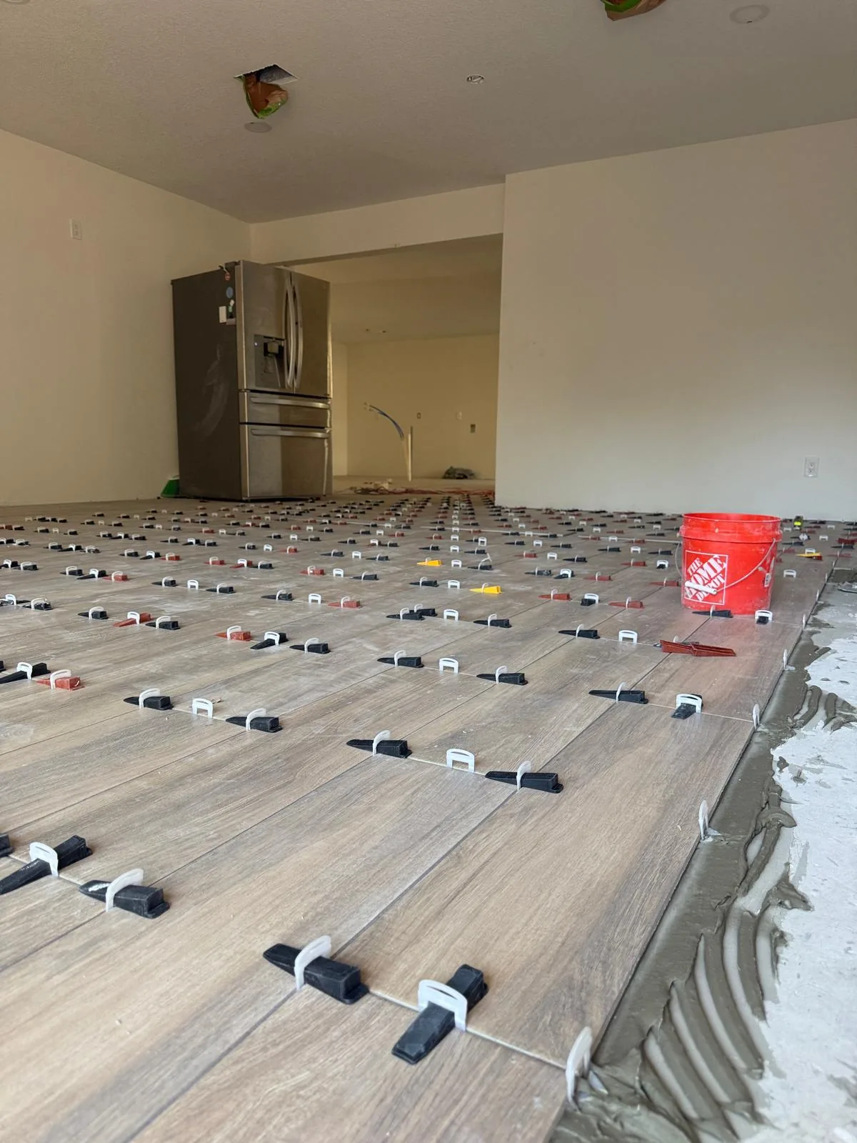 Tile work by JH Golden Services for a Clermont home
