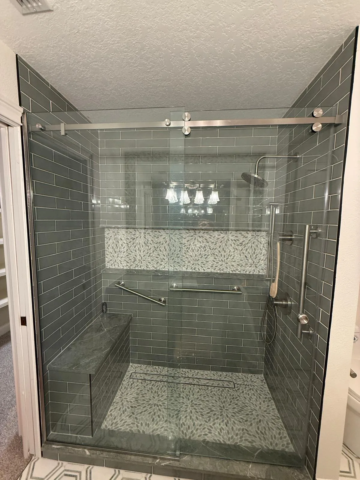 Tile work by JH Golden Services for a St. Cloud home